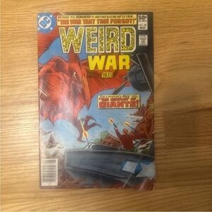 DC Comics Weird War Tales #99 Vintage #99 Newsstand Variant